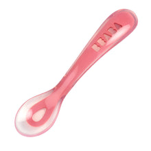 Load image into Gallery viewer, Beaba Silicone Suction Divided Plate & Spoon - Pink