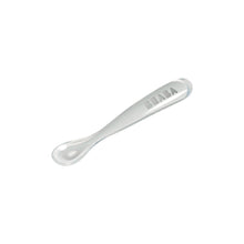 Load image into Gallery viewer, Beaba 1st Stage Silicone Spoon - Velvet Grey