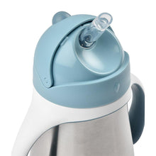 Load image into Gallery viewer, Beaba Stainless Steel Straw Cup 250ml - Windy Blue