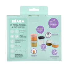 Load image into Gallery viewer, Beaba Clip Portions Food Storage Starter Set 90ml/150ml