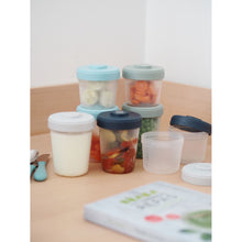 Load image into Gallery viewer, Beaba Clip Portions Food Storage Toddler Set - Storm