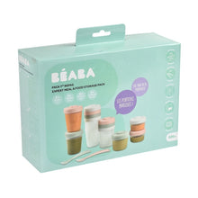 Load image into Gallery viewer, Beaba Clip Portions Meal & Food Storage Expert Pack - Eucalyptus