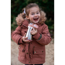 Load image into Gallery viewer, Beaba Stainless Steel Spout Bottle 350ml - Pink