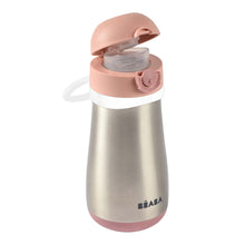 Load image into Gallery viewer, Beaba Stainless Steel Spout Bottle 350ml - Pink