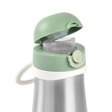 Load image into Gallery viewer, Beaba Stainless Steel Spout Bottle 350ml - Sage Green