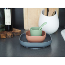 Load image into Gallery viewer, Beaba Silicone Suction Meal Set - Mineral