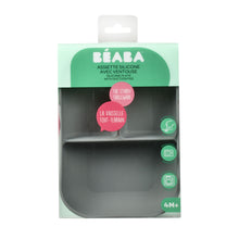 Load image into Gallery viewer, Beaba Silicone Suction Divided Plate - Mineral