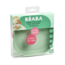 Load image into Gallery viewer, Beaba Silicone Suction Plate - Sage Green