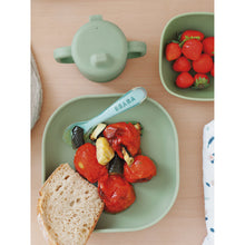 Load image into Gallery viewer, Beaba Silicone Suction Plate - Sage Green