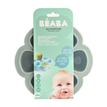 Load image into Gallery viewer, Beaba Multiportions Silicone Freezer Tray 6 x 150ml - Sage Green