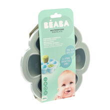 Load image into Gallery viewer, Beaba Multiportions Silicone Freezer Tray 6 x 150ml - Sage Green