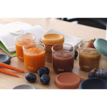 Load image into Gallery viewer, Beaba Set of 6 Glass Portion Jars 250ml