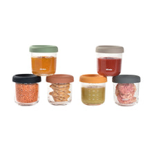 Load image into Gallery viewer, Beaba Set of 6 Glass Portion Jars 250ml