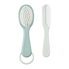 Load image into Gallery viewer, Beaba Baby Brush & Comb - Green Blue