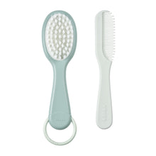 Load image into Gallery viewer, Beaba Baby Brush & Comb - Green Blue
