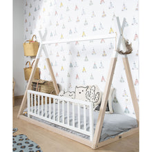 Load image into Gallery viewer, Childhome Tipi Bed - Natural White - 70x140CM