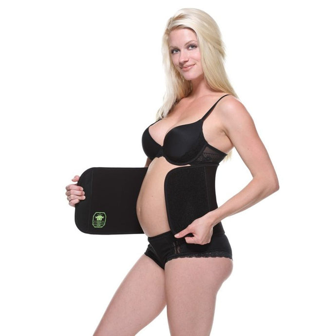 Belly Bandit Bamboo Belly Wrap - Black XS
