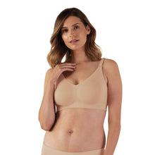 Load image into Gallery viewer, Bravado Designs Body Silk Seamless Nursing Bra - Sustainable - Butterscotch S