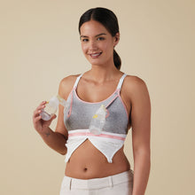 Load image into Gallery viewer, Bravado Designs Clip And Pump Hands-Free Nursing Bra Accessory - Sustainable - Dove Heather With Dusted Peony S