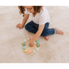 Load image into Gallery viewer, Bubble Wooden Clock