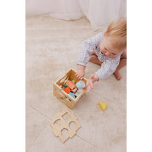 Load image into Gallery viewer, Bubble Wooden Shape Sorting Cube