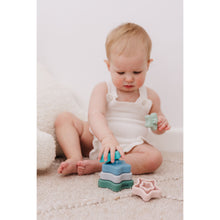 Load image into Gallery viewer, Bubble Silicone Star Stack & Play