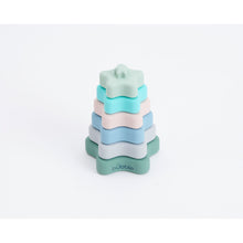 Load image into Gallery viewer, Bubble Silicone Star Stack & Play