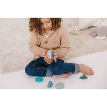 Load image into Gallery viewer, Bubble Silicone Stacking Apple Teether