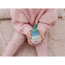 Load image into Gallery viewer, Bubble Silicone Stacking Pear Teether