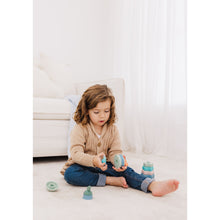 Load image into Gallery viewer, Bubble Silicone Stacking Pear Teether