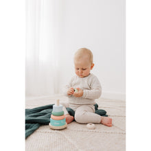 Load image into Gallery viewer, Bubble Wooden Bear Stacking Rings