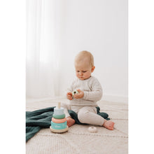 Load image into Gallery viewer, Bubble Wooden Bear Stacking Rings