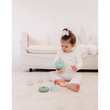 Load image into Gallery viewer, Bubble Wooden Bear Stacking Rings