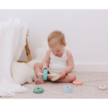 Load image into Gallery viewer, Bubble Wooden Bear Stacking Rings