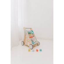 Load image into Gallery viewer, Bubble Wooden Activity Play Walker