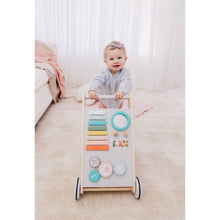 Load image into Gallery viewer, Bubble Wooden Activity Play Walker