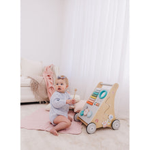Load image into Gallery viewer, Bubble Wooden Activity Play Walker