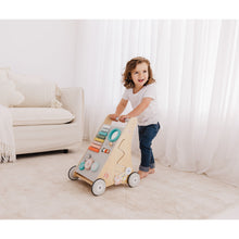 Load image into Gallery viewer, Bubble Wooden Activity Play Walker