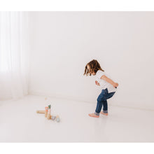 Load image into Gallery viewer, Bubble Wooden Animal Bowling Set