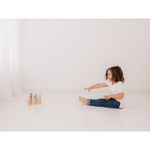 Load image into Gallery viewer, Bubble Wooden Animal Bowling Set