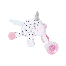 Load image into Gallery viewer, Bubble Pacifier Holder - Sparkle the Unicorn