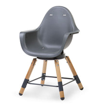 Load image into Gallery viewer, Childhome Evolu One.80° High Chair - Natural Anthracite
