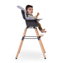 Load image into Gallery viewer, Childhome Evolu 2 High Chair - Natural Anthracite