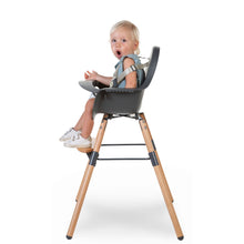 Load image into Gallery viewer, Childhome Evolu 2 High Chair - Natural Anthracite
