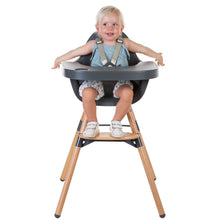 Load image into Gallery viewer, Childhome Evolu 2 High Chair - Natural Anthracite