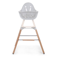 Load image into Gallery viewer, Childhome Evolu Extra Long Legs + Footrest - Natural Anthracite