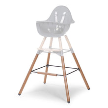 Load image into Gallery viewer, Childhome Evolu Extra Long Legs + Footrest - Natural Anthracite