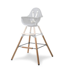 Load image into Gallery viewer, Childhome Evolu Extra Long Legs + Footrest - Natural Anthracite