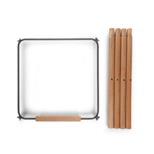 Load image into Gallery viewer, Childhome Evolu Extra Long Legs + Footrest - Natural Anthracite