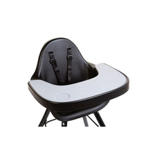 Load image into Gallery viewer, Childhome Evolu Feeding Tray + Silicone Placemat - Black